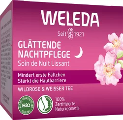 WELEDA soin de nuit lissant rose musquée & thé blanc