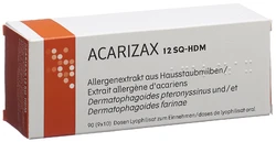 Acarizax Lyophilisat zum Einnehmen 12 SQ-HDM