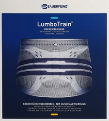 BAUERFEIND LumboTrain Waisted Grösse 5 titane