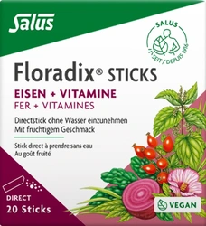 Salus Floradix Fer + vitamines sticks