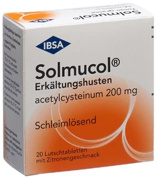 Solmucol toux grasse cpr sucer 200 mg