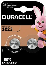 Duracell pile CR2025 3V lithium B2 XL
