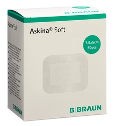 Askina Soft Vlies-Wundschnellverband 5x7.5cm selbstklebend steril