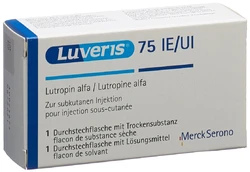 Luveris Trockensub 75 IE mit Solvens