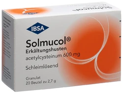 Solmucol toux grasse gran 600 mg
