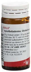 Wala Apis/Belladonna Globuli