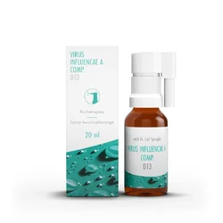 Dr. Spengler Arzneimittel Virus influencae A comp. Mund- und Rachenspray 13 D NEU