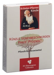 Kräuter-Pfarrer Künzle Pinus Pygenol Venenbeschwerden