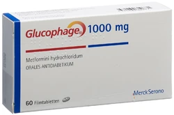 Glucophage Filmtablette 1000 mg