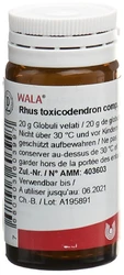 Wala Rhus toxicodendron comp. Globuli