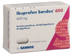 Ibuprofen Sandoz cpr pell 600 mg