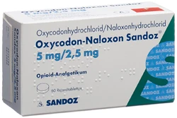 Oxycodon-Naloxon Sandoz cpr ret 5 mg/2.5 mg