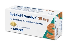 Tadalafil Sandoz cpr pell 20 mg
