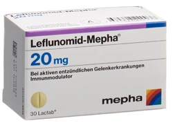 Leflunomid-Mepha Mepha Lactab 20 mg