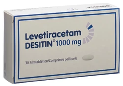Levetiracetam DESITIN cpr pell 1000 mg