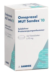 Omeprazol MUT Sandoz Filmtablette 10 mg