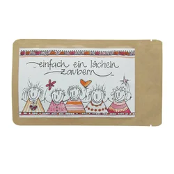 Herboristeria Teegrüsse lächeln
