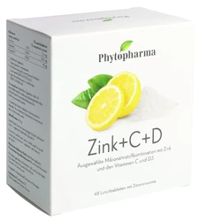 Phytopharma Zink + C + D Lutschtablette