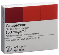 Catapresan Inj Lös 150 mcg/ml