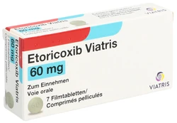 Etoricoxib Viatris Filmtablette 60 mg