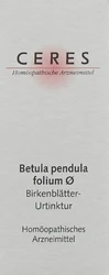 Ceres Betula pendula folium Urtinkt