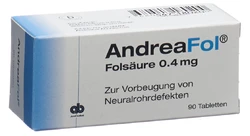 Andreafol Tablette 0.4 mg