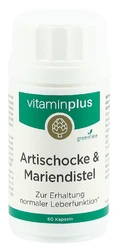 vitaminplus Artischocke & Mariendistel Kapsel