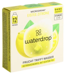 waterdrop thé froid citron sans sucre