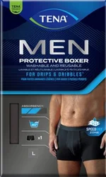 TENA Men Washable Underwear L noir