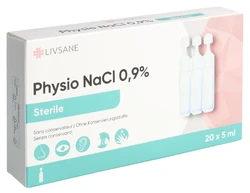 LIVSANE Physio NaCl 0.9 % steril