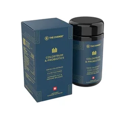 THE CHANGE Colostrum & Probiotics Kapsel