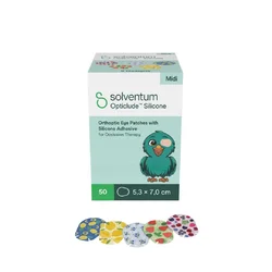 Solventum Opticlude Midi 5.3x7cm Silicone 2738PG