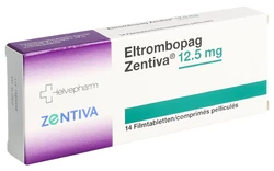 Eltrombopag Zentiva Filmtablette 12.5 mg