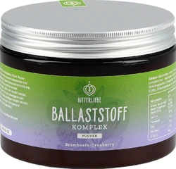 BITTERLIEBE Ballaststoff Komplex Pulver Brombeere Cranberry