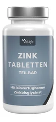 VeLife Zink Tablette teilbar
