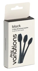 My Variations Ersatzkopf-Set black