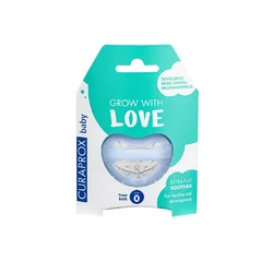 Curaprox Baby Schnuller Gr0 blau