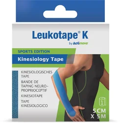 Leukotape K by Actimove 5cmx5m blue