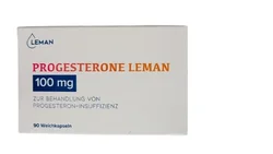 Progesterone Leman Weichkaps 100 mg