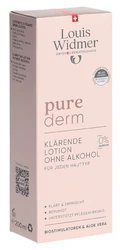 Louis Widmer Purederm lotion nettoyante sans alcool sans parfum