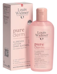 Louis Widmer Purederm klärende Lotion ohne Alkohol ohne Parfum