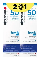 ultrasun Sports Gel SPF 50 Duo
