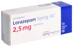 Lorazepam Spirig HC Tablette 2.5 mg