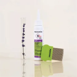 PRANARÔM Aromapoux Flash-Behandlungslotion mit Kamm