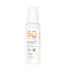 ALPHANOVA SUN BB spray solaire. SPF50+ bio