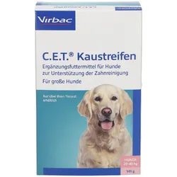 CET lamelles à mâcher dentaire chien 25-40kg