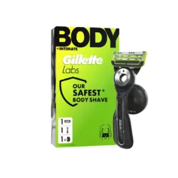 Gillette Labs Body + Intimate Rasierapparat mit 1 Klinge