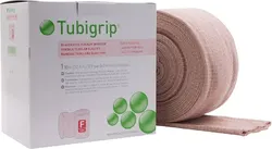 Tubigrip bandage tubulaire F 10mx10cm beige